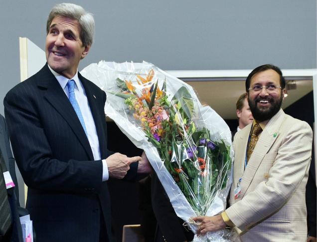 unionministerprakashjavadekarmeetjohnkerry